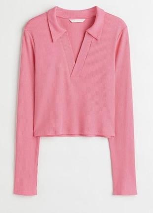 Лонгслив поло h&m