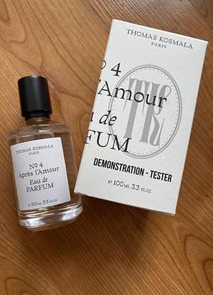 Тестер thomas kosmala no 4 apres l'amour 100 мл.