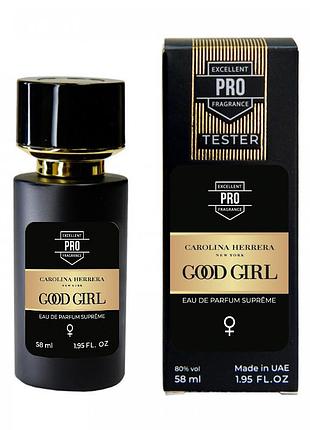 Тестер Carolina herrera good girl blush elixir supreme 58 мл.