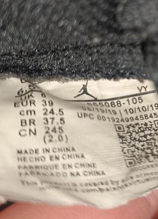 Kросівки оригінальні стильні шкіряні жиночі nike air jordan 1 high og “dark mocha”, унісекс, made in china7 фото
