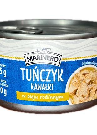 Тунець шматочки marinero в рослинній олії 185 г
