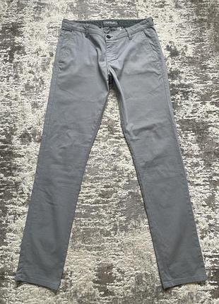 Зелені чоловічі штани з бавовни