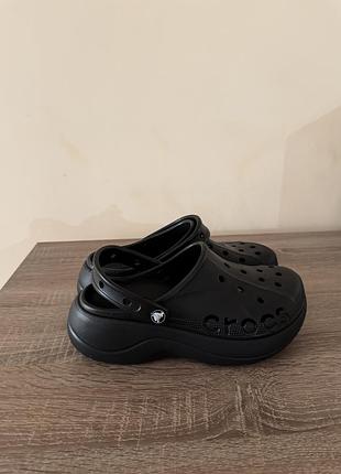 Жіночі крокси crocs baya platform clog 208186-001 оригінал