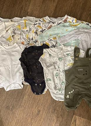 Лот з 11 дитячих речей 0-3місяці