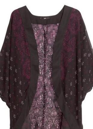 Накидка кімоно  шифон 3