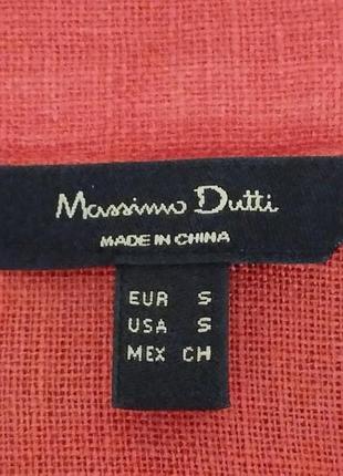 Сукня халат льон massimo dutti 36-38 7