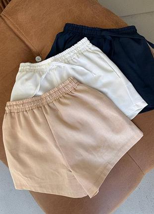 Шорты из льна 😍 5