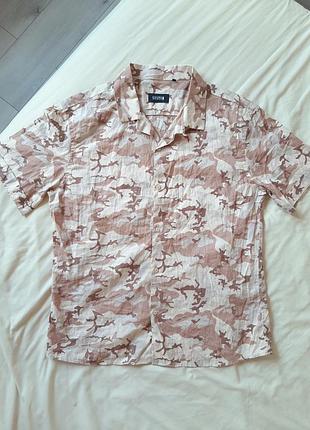 Сорочка чоловіча р.l m  камуфляж койот