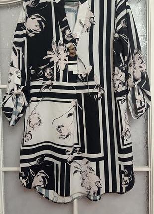 Стильна шифонова сукня- сорочка