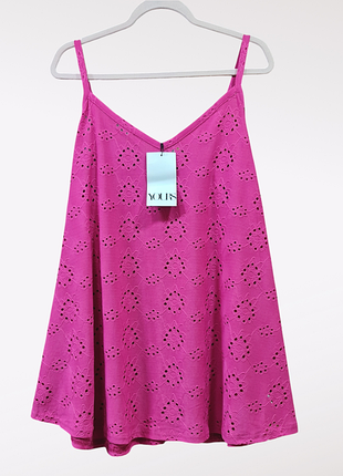 Красивая новая блуза, трикотажная прошва