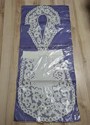 Фартух-передник ручна робота вишивка ришельє