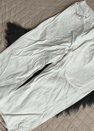 Primark u920 молочные укороченные джинсы