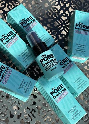 Спрей-фиксатор для макияжа benefit the porefessional super setter