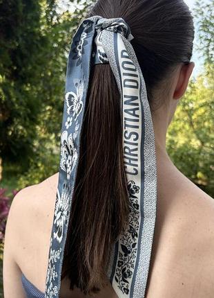 Твіллі з натурального шовку від dior