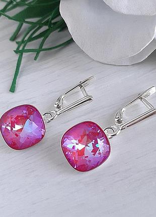 Сережки swarovski