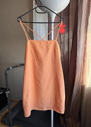 Сарафан h&m льон