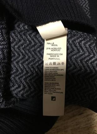 Мягкий шерстяной пуловер в ёлочку,винтаж mike devis6 фото