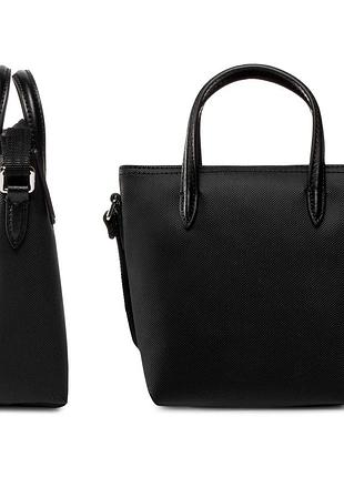 Нова чорна сумка крос боді Sacs lacoste.6 фото