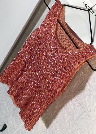 Brunello cucinelli rivamonti майка пайєтки