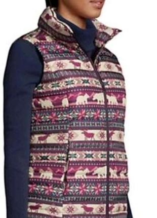 Жилет теплый осень зма