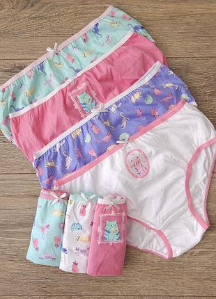 9-10(134-140), новые коттоновые трусики primark