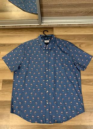 Чоловіча гавайка гавайська сорочка з коротким рукавом на літо easy