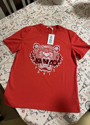Червона футболка kenzo оверсайс