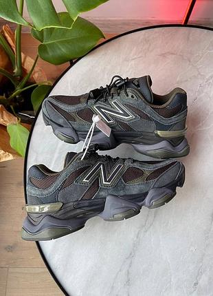 Жіночі кросівки new balance 9060 blacktop dark moss