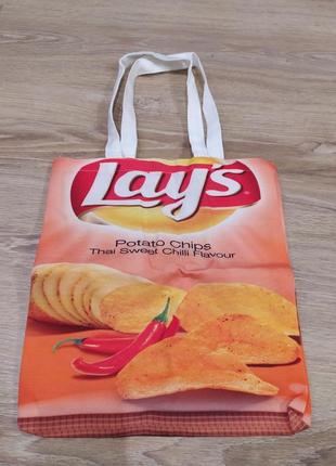 Прикольна жіноча сумка lays4 фото