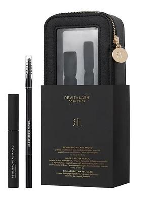 Набір для росту брів та вій revitalash limited edition сироватка та олівець для брів лімітована