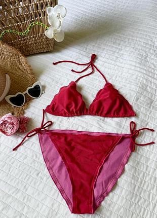 Легенький купальник на завʼязках