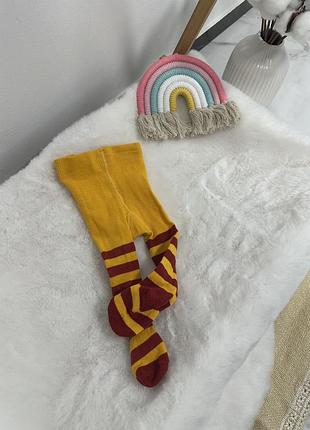 Классные колготы harry potter george, полосатые колготы, колготки