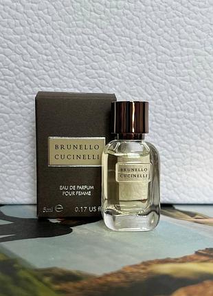 Оригінал мініатюра парфум парфумована вода brunello cucinelli brunello cucinelli pour femme
