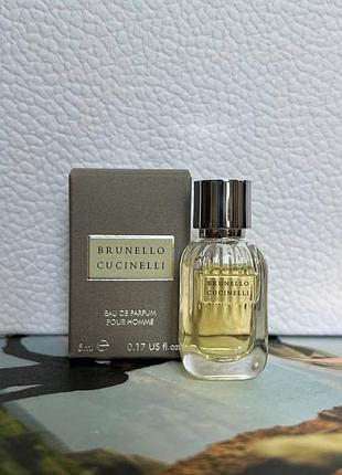 Оригінал мініатюра парфум парфумована вода brunello cucinelli brunello cucinelli pour homme