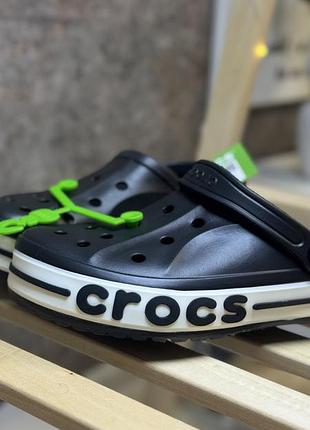 Сандалі /сабо/ шльопанці унісекс crocs чорні