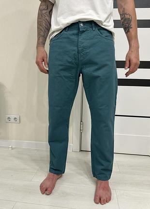 Брюки мужские carhartt wip newel pant hydro newcomb twill 32 размер