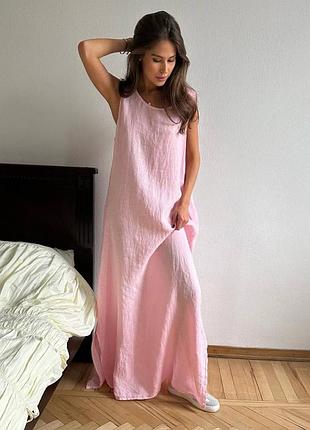 Супер модний сарафан льон. 4