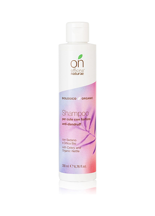 Шампунь officina nature от перхоти для кожи головы