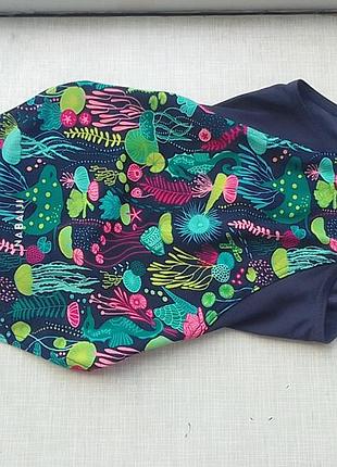 Суцільний спортивний дитячий купальник nabaiji,5-6 років 110-116 см