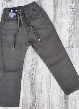 Хлопковые брюки на мальчика gocer детские брюки с карманами хаки