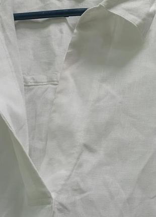 Сорочка льон uniglo 5