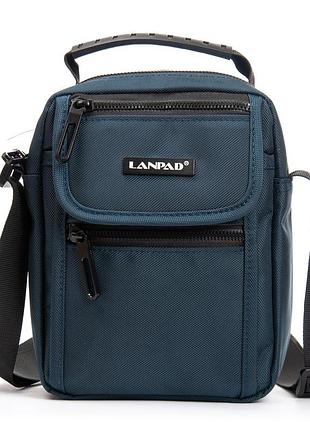 Сумка чоловіча планшет нейлон lanpad 20826 blue