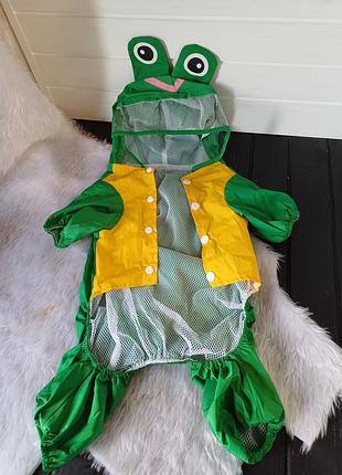 Легкая дождевик одежда для собак зоотвара пончо