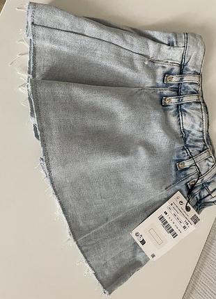 Юбка шорты для девочки оригинал зара zara