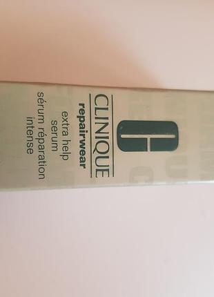 Clinique repairwear extra help
сироватка для інтенсивного відновлення