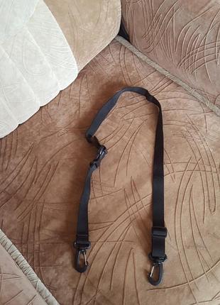 Черный ремень для сумки
