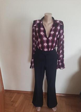 Классические брюки палаццо h&m