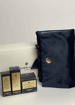 Набір guerlain orchidée impériale+фірмова косметичка
