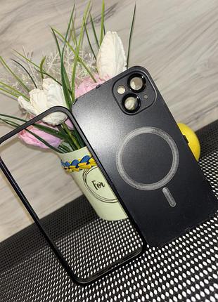 Чохол premium metal case на iphone 13: black