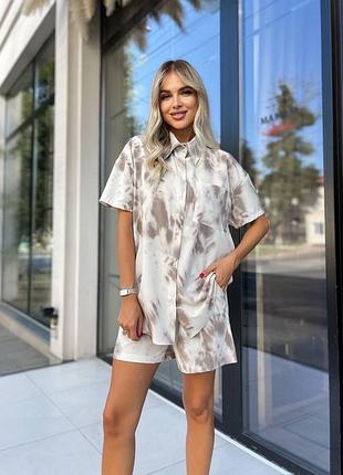 Костюм шорти + сорочка